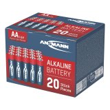 1x20 Ansmann Alkaline Mignon AA LR 6 red-line Box #2