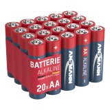 1x20 Ansmann Alkaline Mignon AA LR 6 red-line Box #4