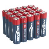 1x20 Ansmann Alkaline Mignon AA LR 6 red-line Box #5