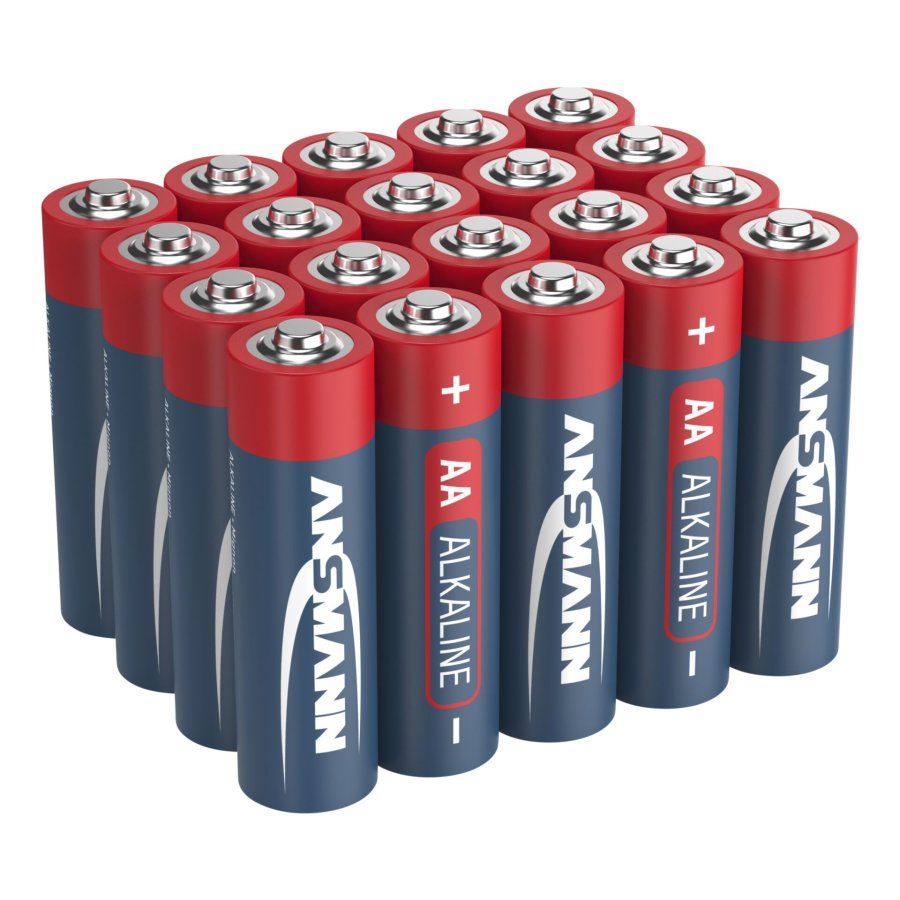 1x20 Ansmann Alkaline Mignon AA LR 6 red-line Box #5