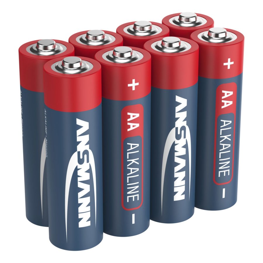 1x8 Ansmann Alkaline Micro AAA LR 03 red-line #1