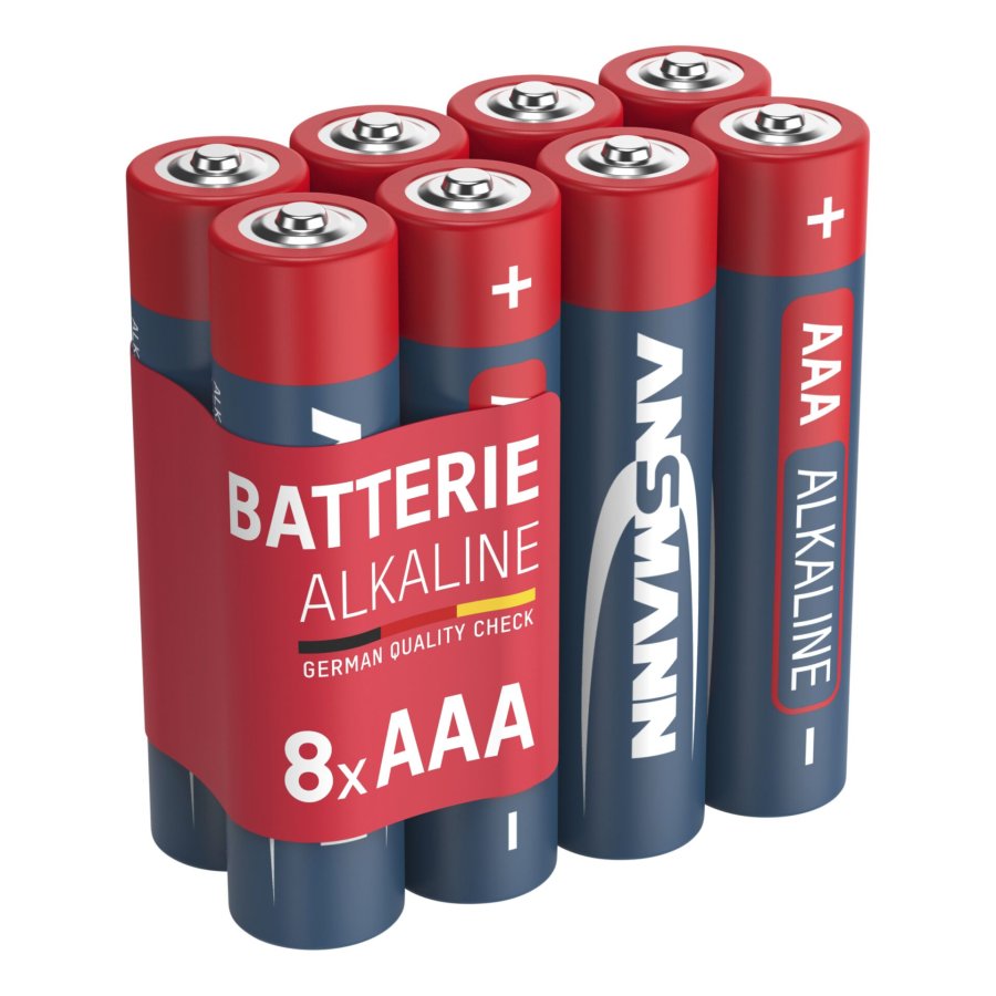 1x8 Ansmann Alkaline Micro AAA LR 03 red-line #2