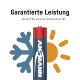 1x8 Ansmann Alkaline Micro AAA LR 03 red-line #13