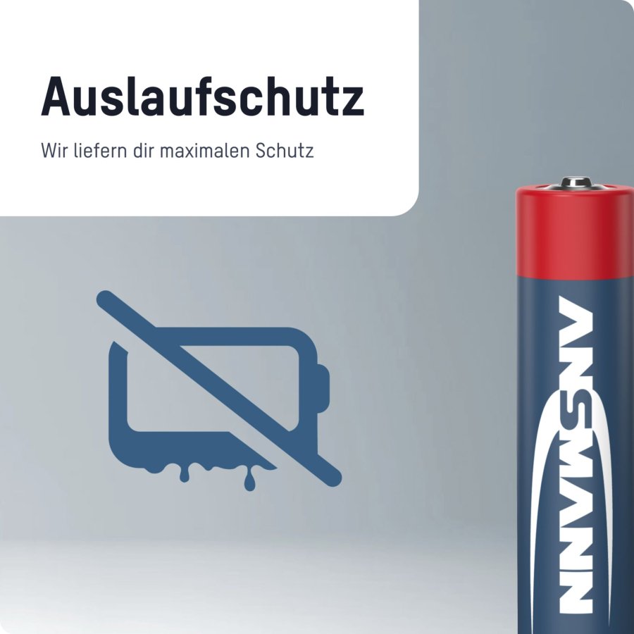 1x8 Ansmann Alkaline Micro AAA LR 03 red-line #14