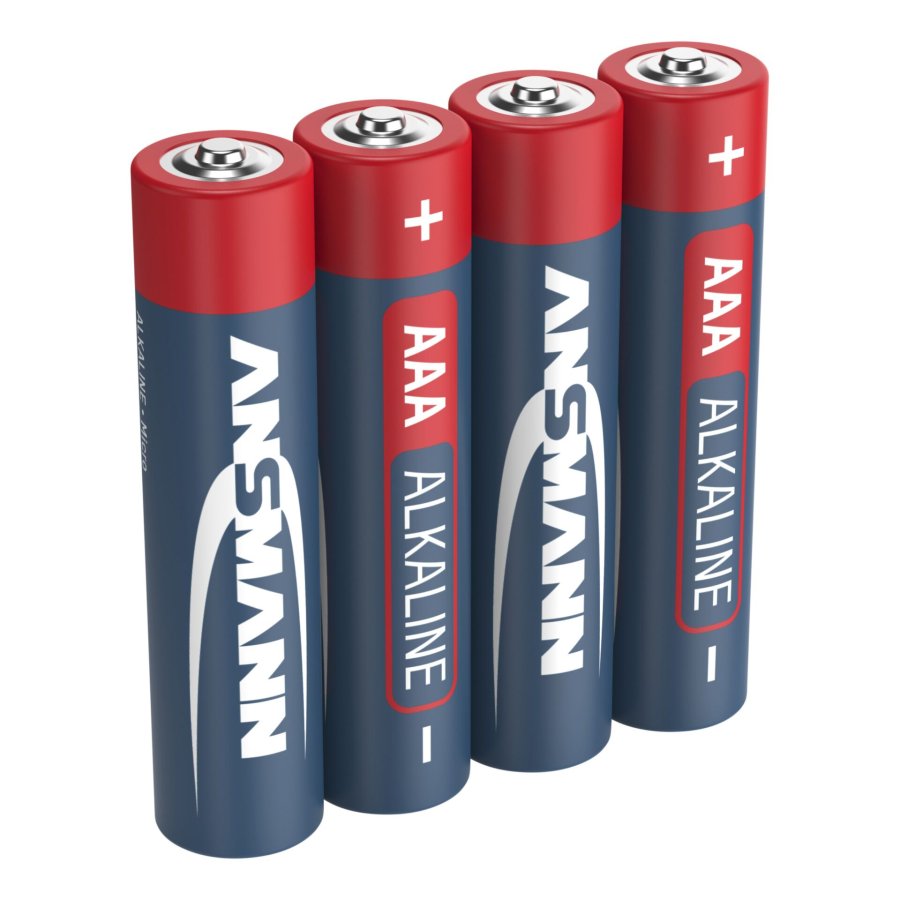 1x4 Ansmann Alkaline Micro AAA LR 03 red-line #7