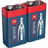 1x2 Ansmann Alkaline 9V-Block red-line #2