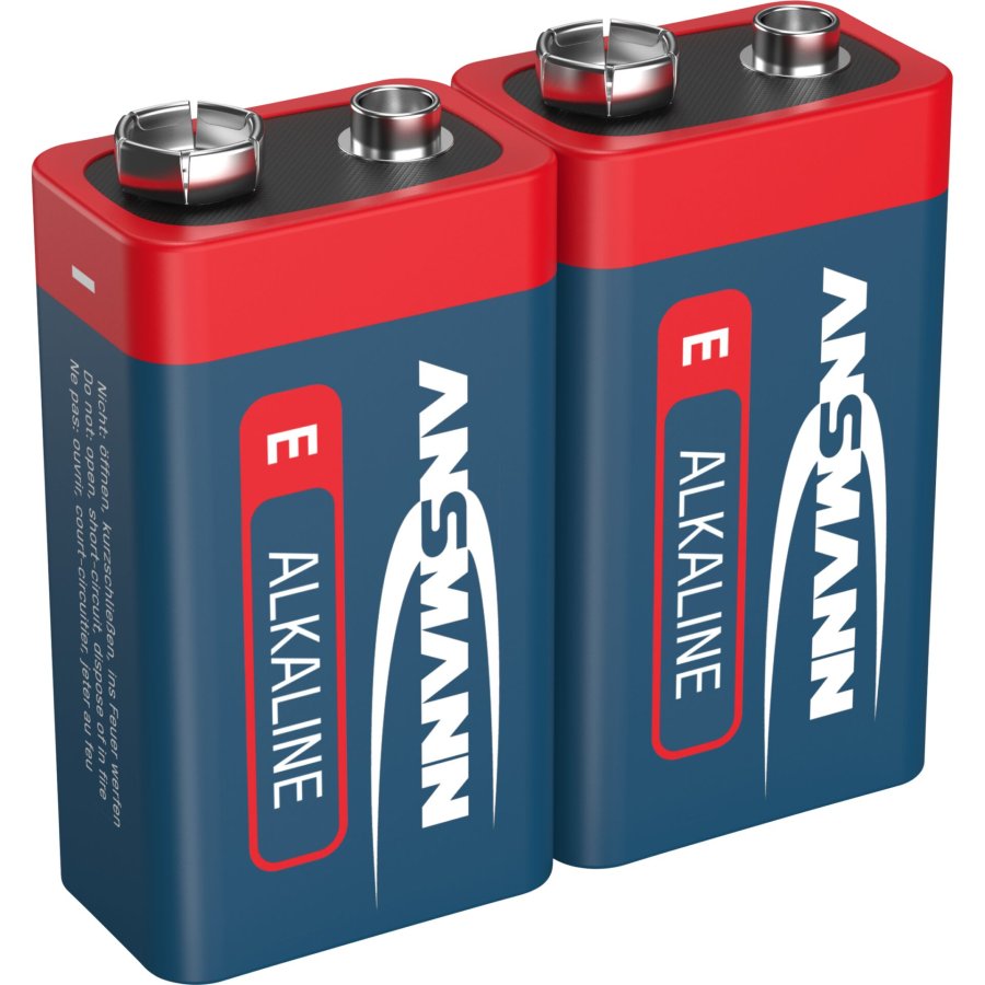 1x2 Ansmann Alkaline 9V-Block red-line #2