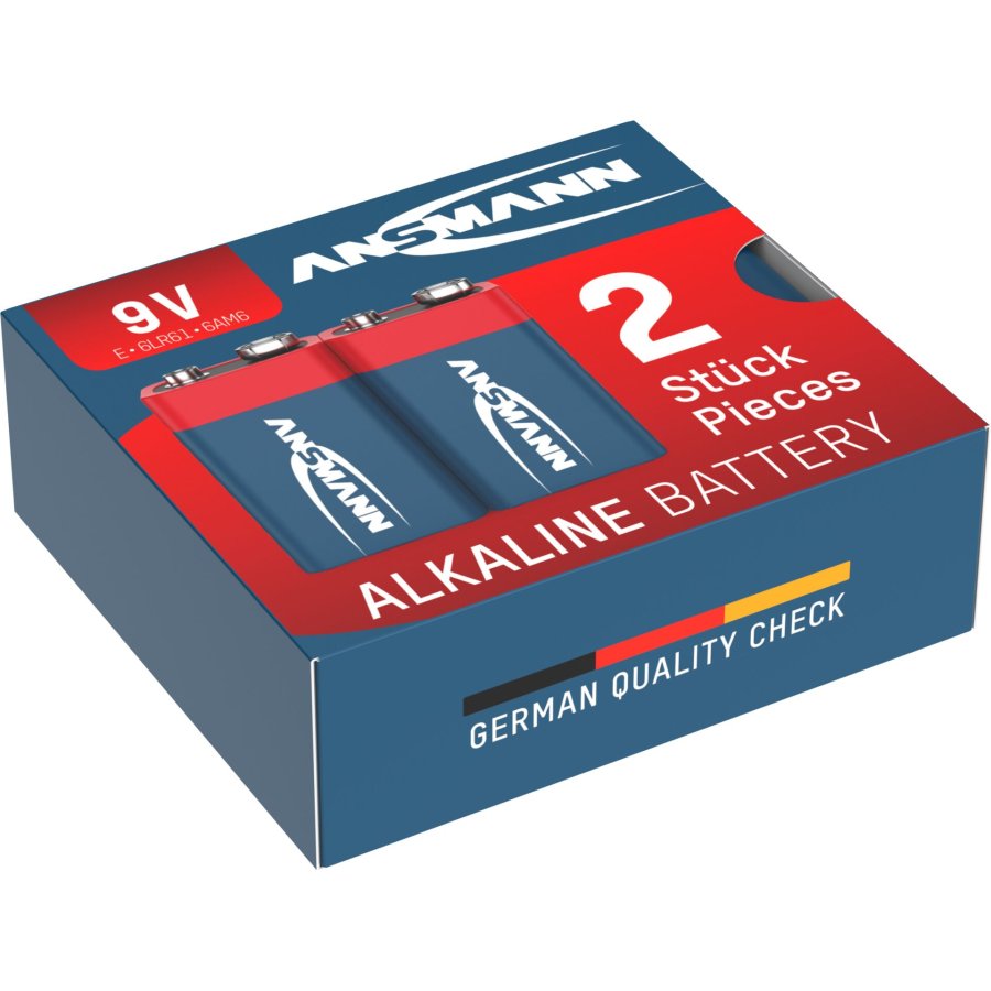 1x2 Ansmann Alkaline 9V-Block red-line #4