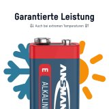 1x2 Ansmann Alkaline 9V-Block red-line #8