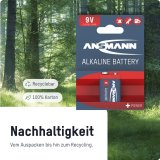 1x2 Ansmann Alkaline 9V-Block red-line #10