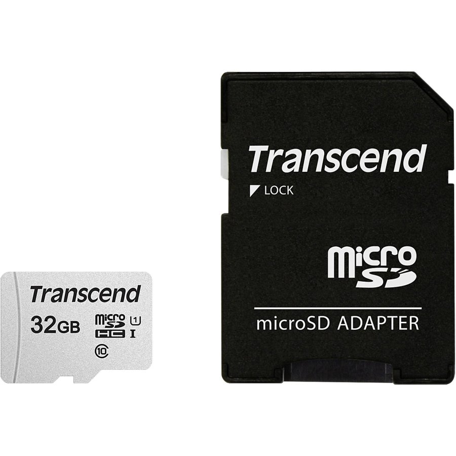 Transcend microSDHC 300S-A  32GB Class 10 UHS-I U1 #1