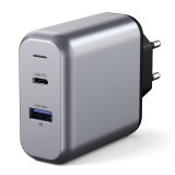 Satechi 30W Dual Port Wall Charger space gray #3