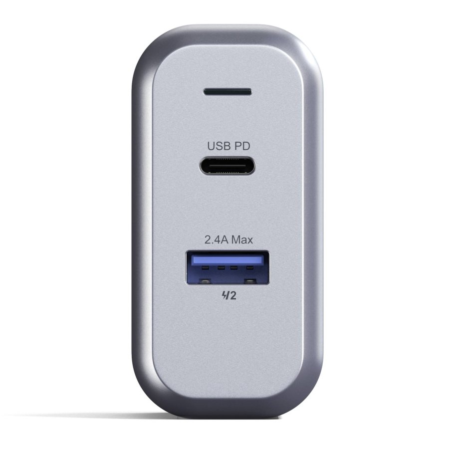 Satechi 30W Dual Port Wall Charger space gray #5