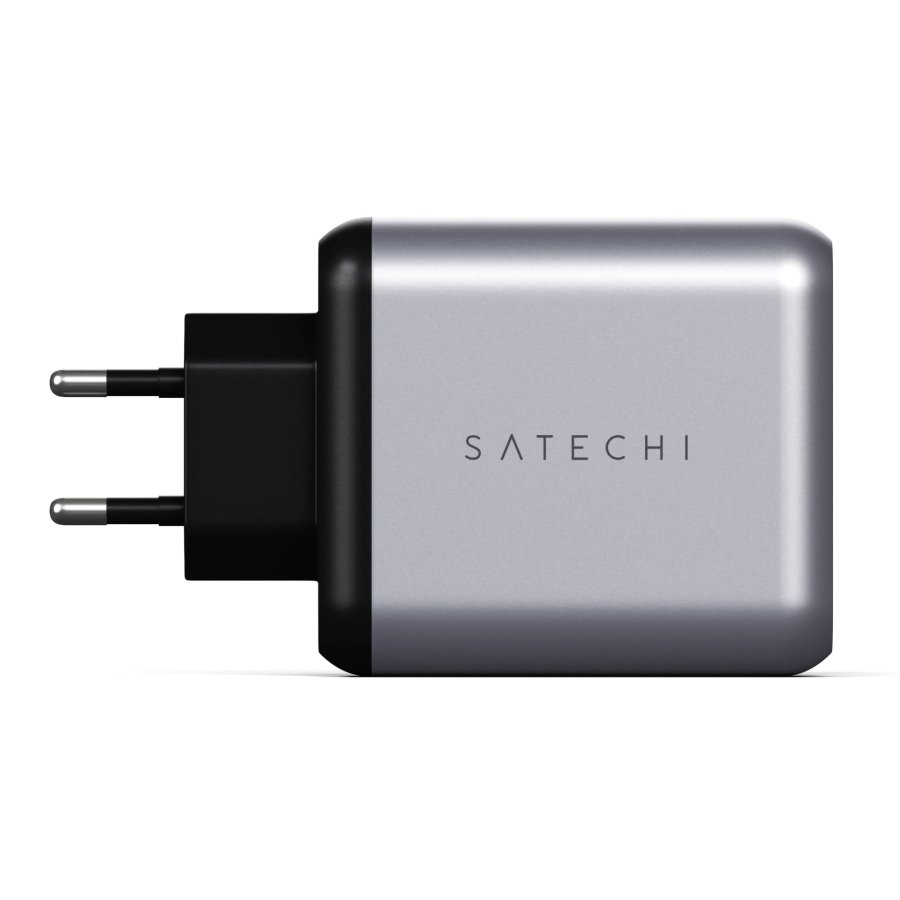 Satechi 30W Dual Port Wall Charger space gray #7