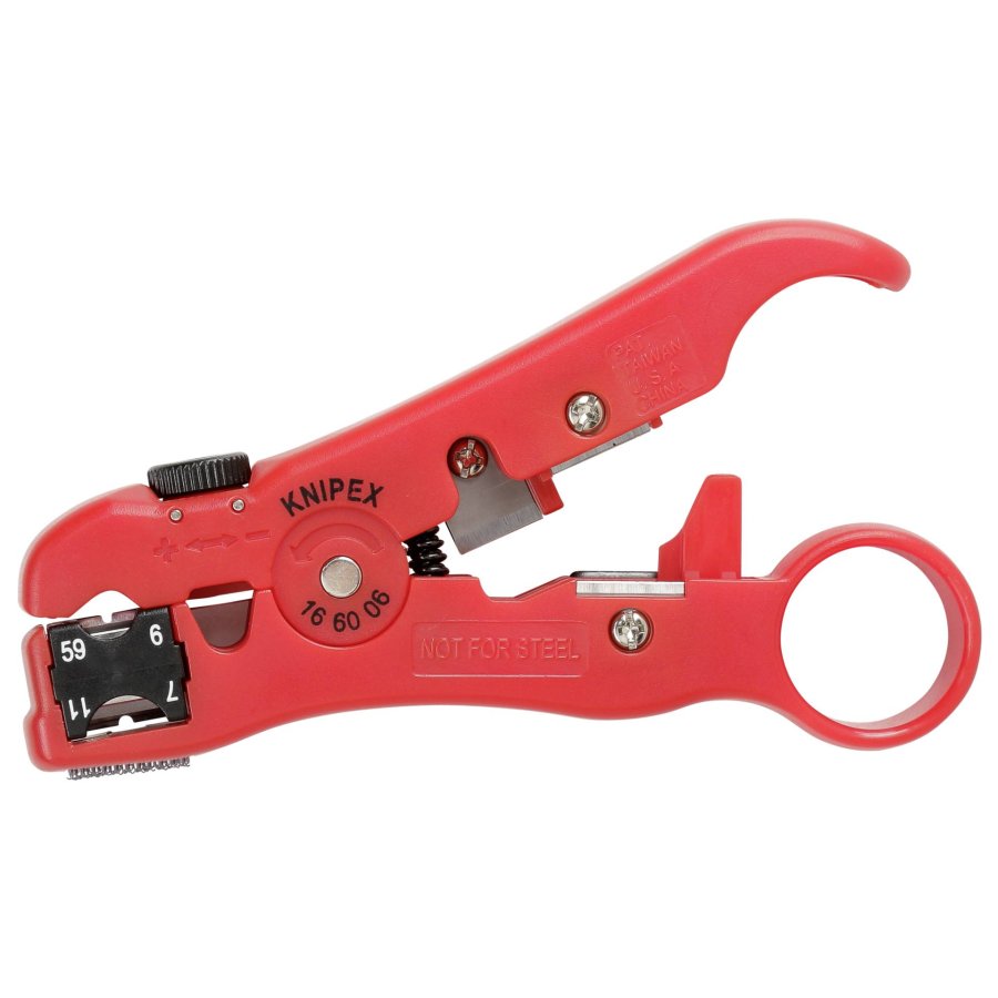 KNIPEX Wire stripping tool for coax and data cable #2