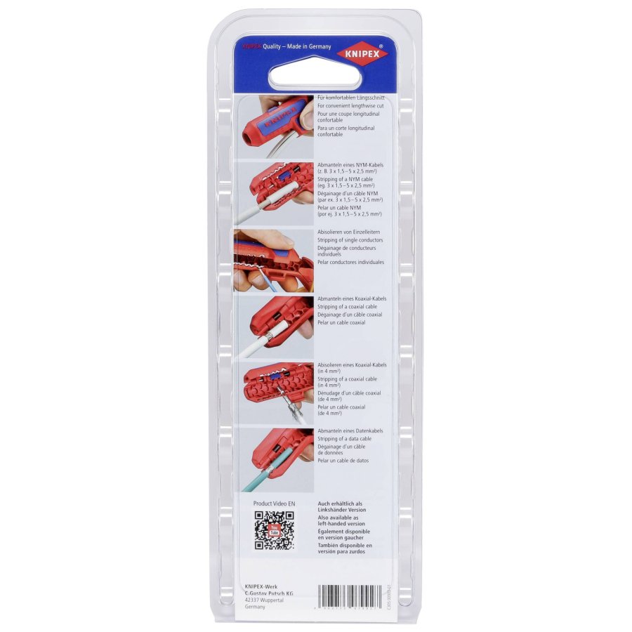 KNIPEX ErgoStrip Universal Stripping Tool #3