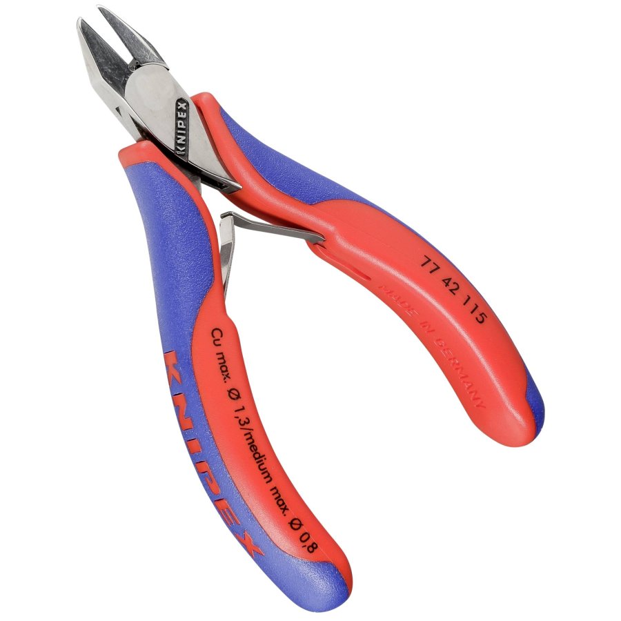 KNIPEX Electronics Diagonal Cutter mirror polished 115 mm #1