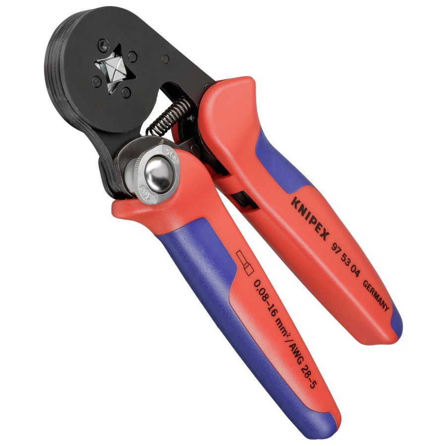 KNIPEX Self-Adjusting Crimping Pliers 180 mm #1