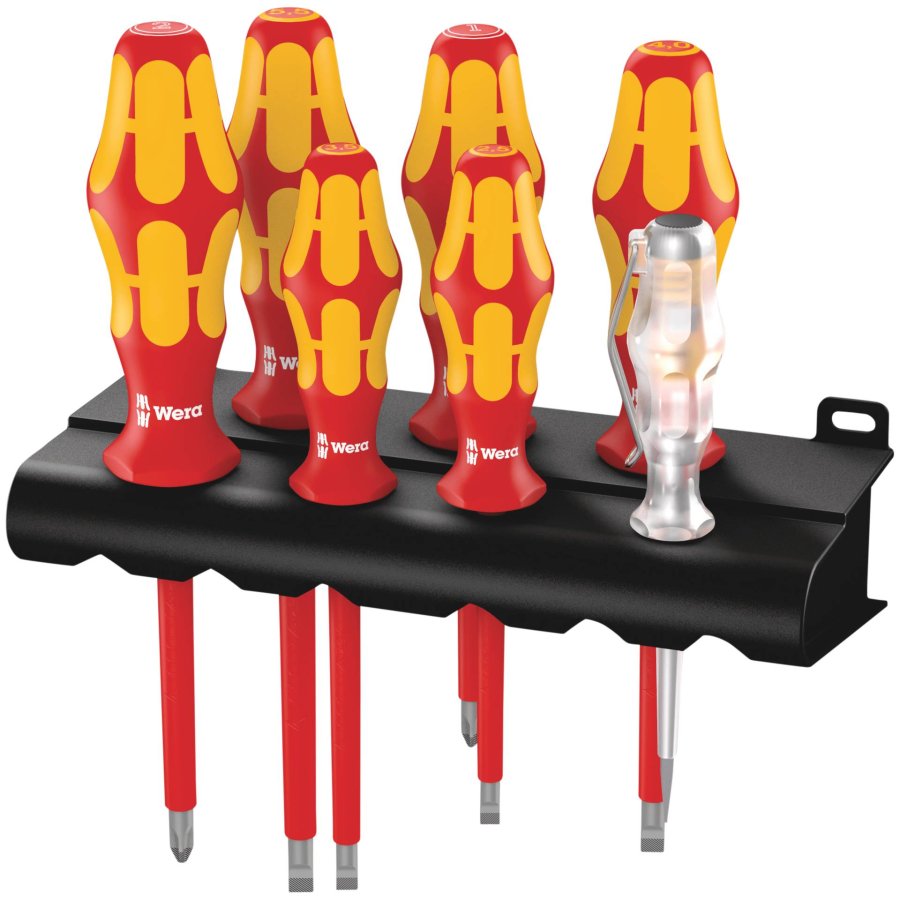 WERA 160i/7 Rack screwdriver set #1