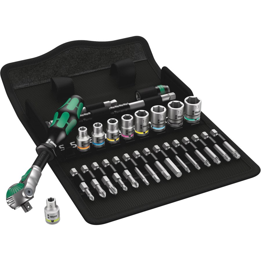 WERA 8100 SA 6 Zyklop Speed Ratchet Set #2