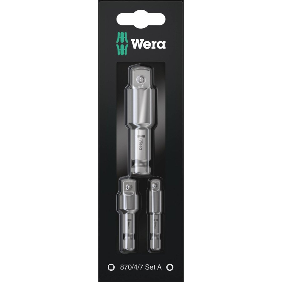 WERA 870/4/7 Set A SB Tool Shafts #1