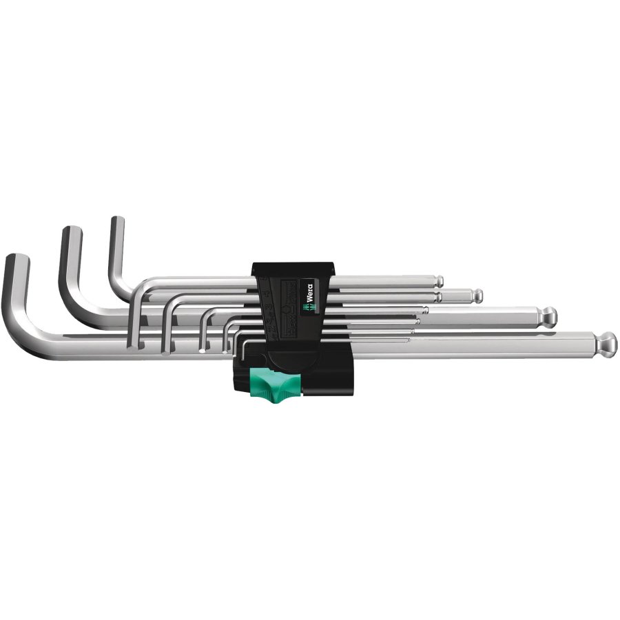 WERA 950/9 Hex-Plus 1 L-key set metric, chrome-plated #1