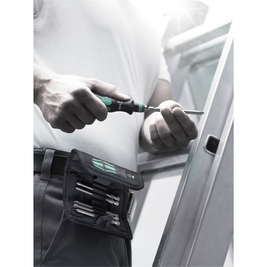WERA Kraftform Kompakt 41 Pouch with 89 mm-long bits #2
