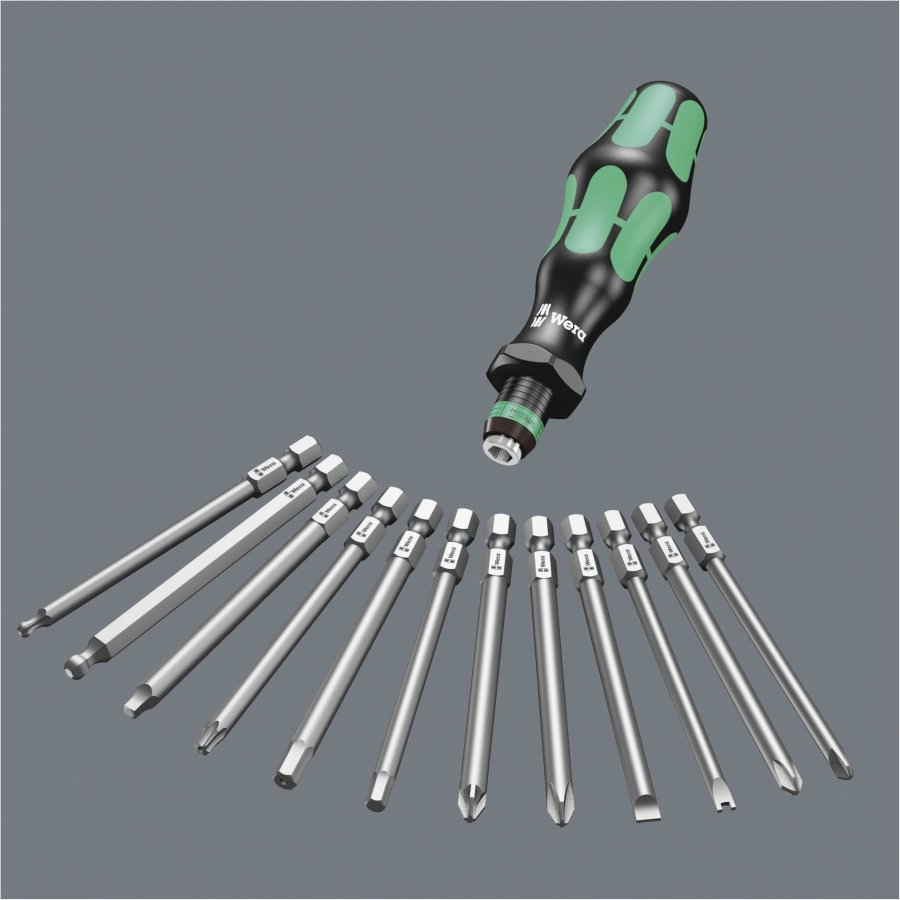 WERA Kraftform Kompakt 60 Pouch with 89 mm-long bits #5