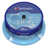 1x25 Verbatim CD-R 80 / 700MB 52x Speed Extra Protection #1