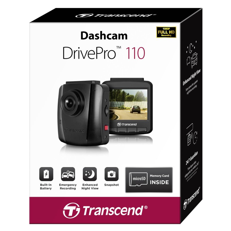 Transcend DrivePro 110 Onboard Camera inkl. 32GB microSDHC TLC #7
