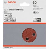 Bosch Sanding Pad C 430 D125MM Wood Grit 60 5 pcs. #1
