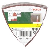 Bosch 25 Sanding sheets for delta sander grit 60/120/240 #1
