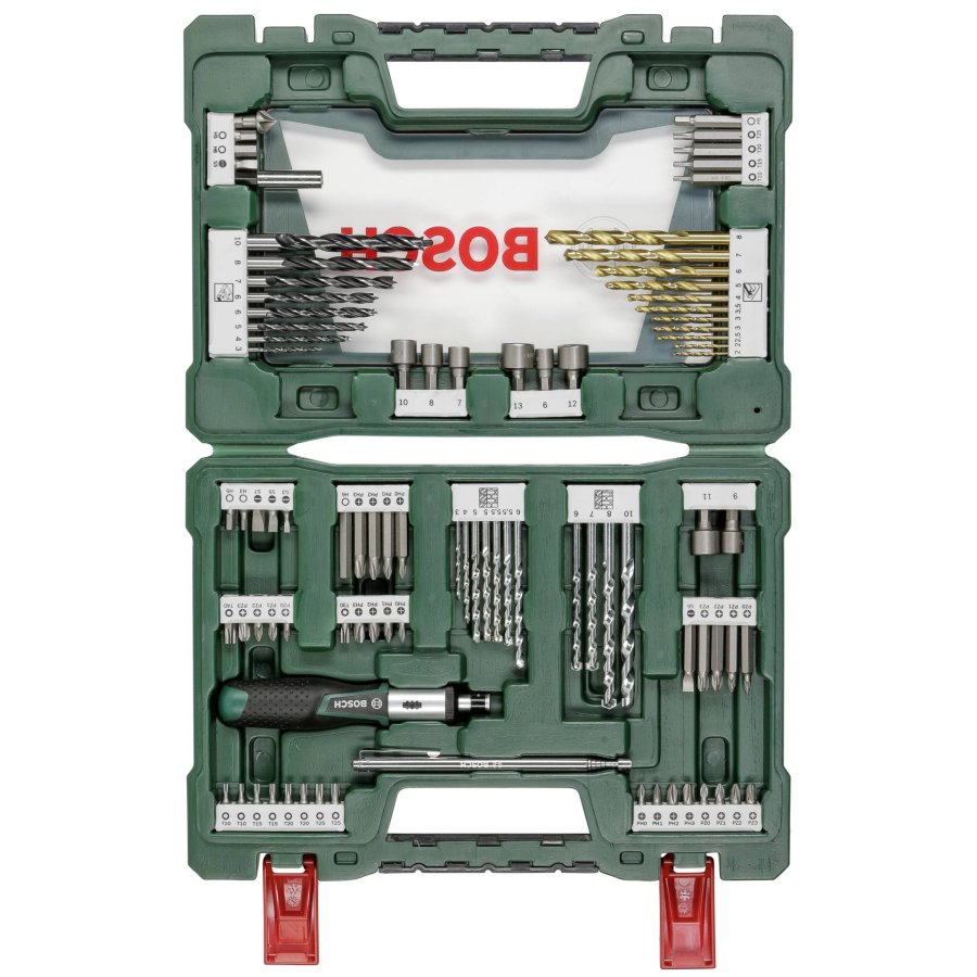 Bosch V-Line Titanium Drill + Bit Set 91 parts #3