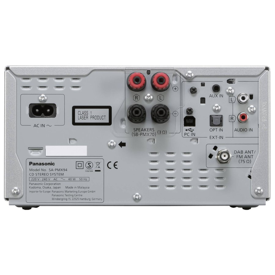 Panasonic SC-PMX94EG-S silver #3