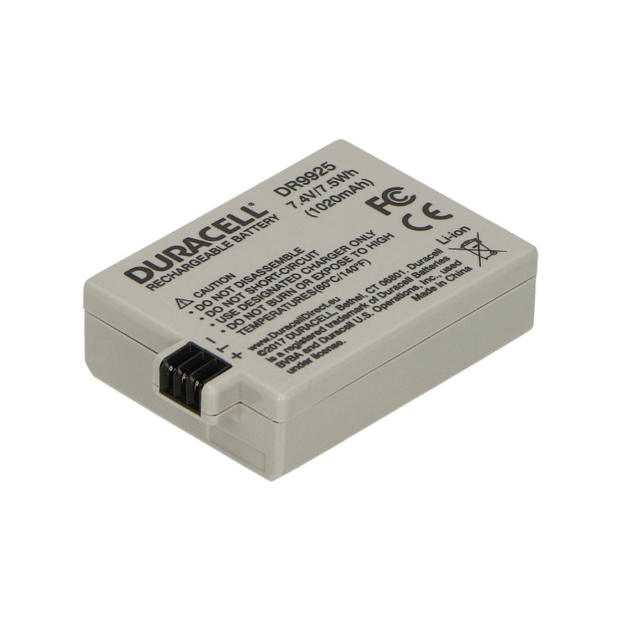Duracell DR9925 batteri til kamera/videokamera Lithium-Ion (Li-Ion) 1020 mAh #2