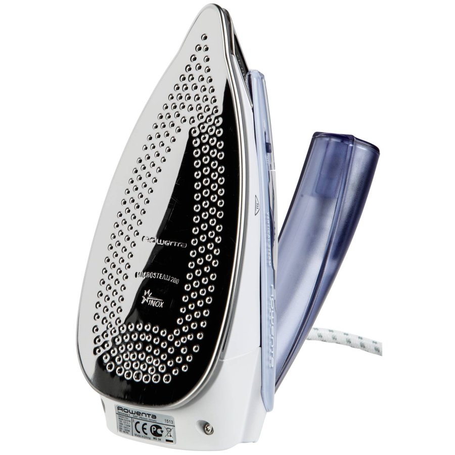 Rowenta DA1510F1 strygejern Dampstrygejern Microsteam 200 strygesl 1000 W Bl, Hvid #2