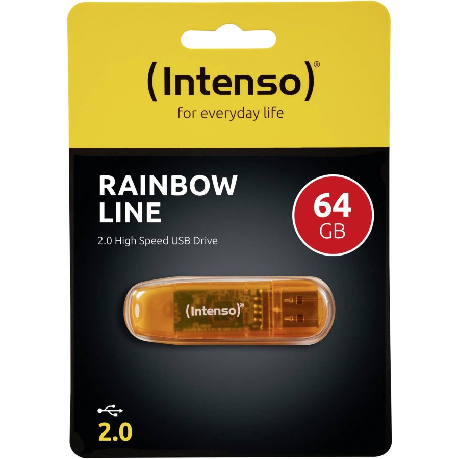 6x1 Intenso Rainbow Line    64GB USB Stick 2.0 #3