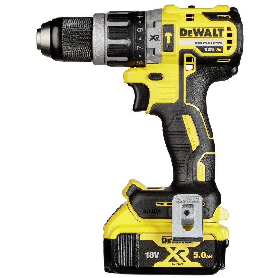 DeWALT DCD796P2-QW bor Nglefri Sort, Gul 1,8 kg #2
