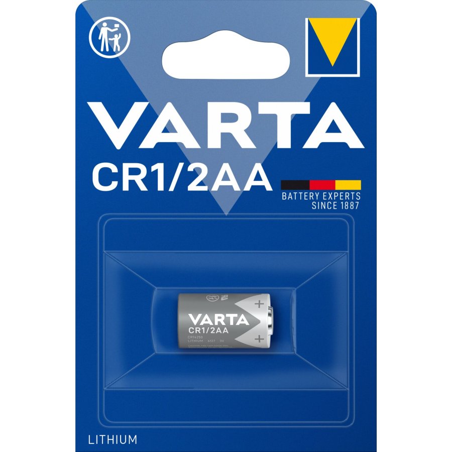 1x100 Varta Lithium CR 1/2 AA 700mAh 3V         Master Box #1