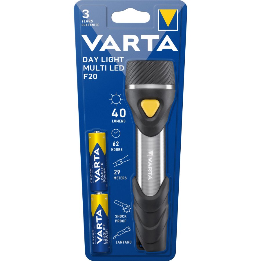 Varta Day Light Multi LED F20 Torch with 9 x 5mm LEDs #3