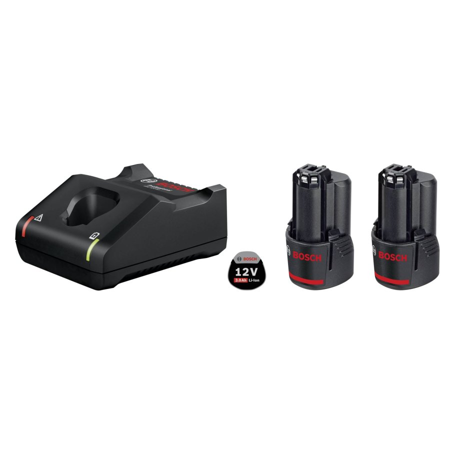 Bosch 2x 3.0Ah, GAL 12V-40 Rechargeable Battery #1