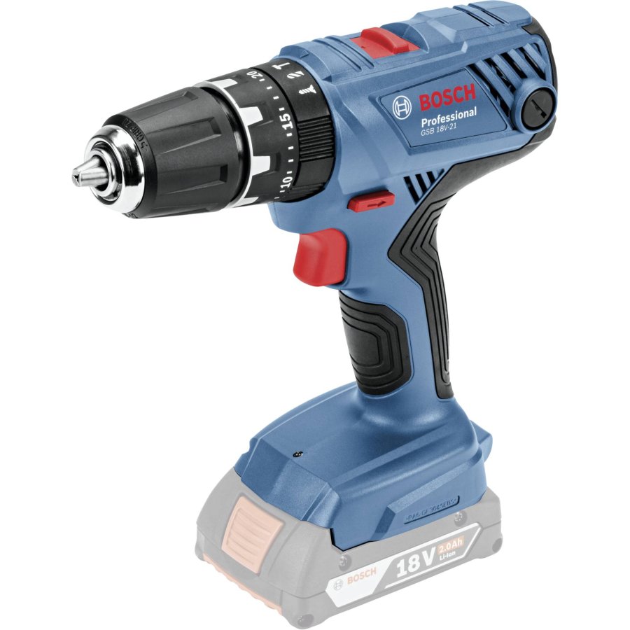 Bosch GSB 18V-21 L-CASE Cordless Combi Drill #2