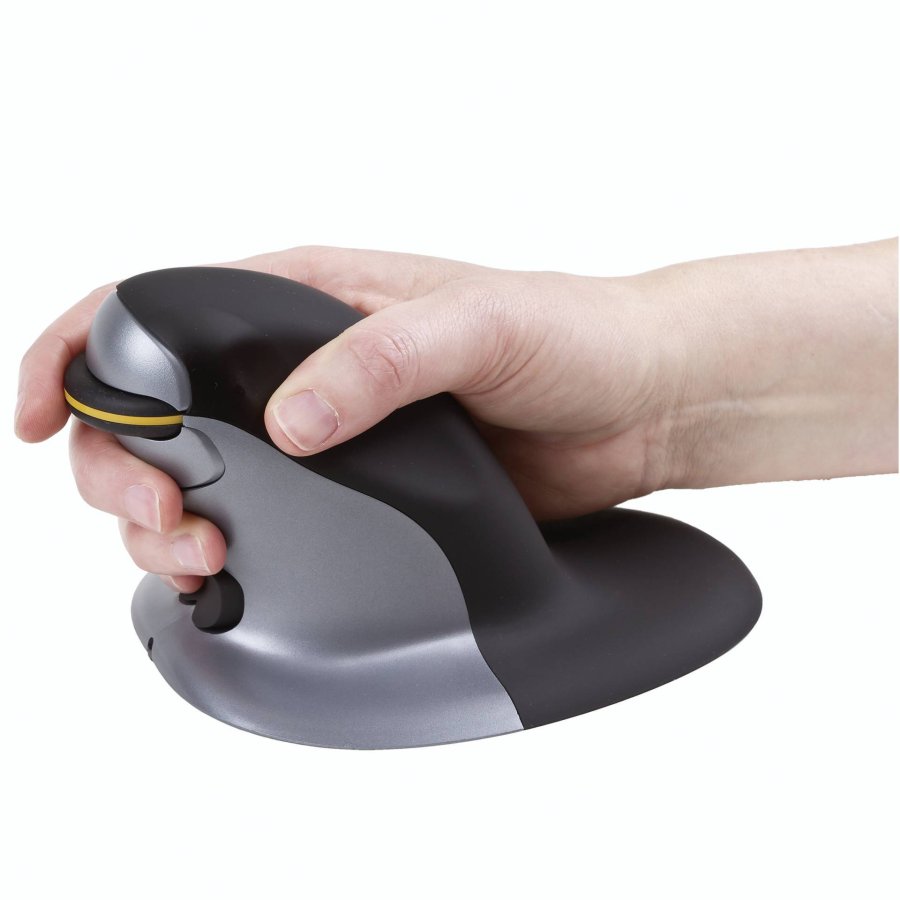 Fellowes Penguin Ambidextrous Vertical Mouse - Medium Wireless #5