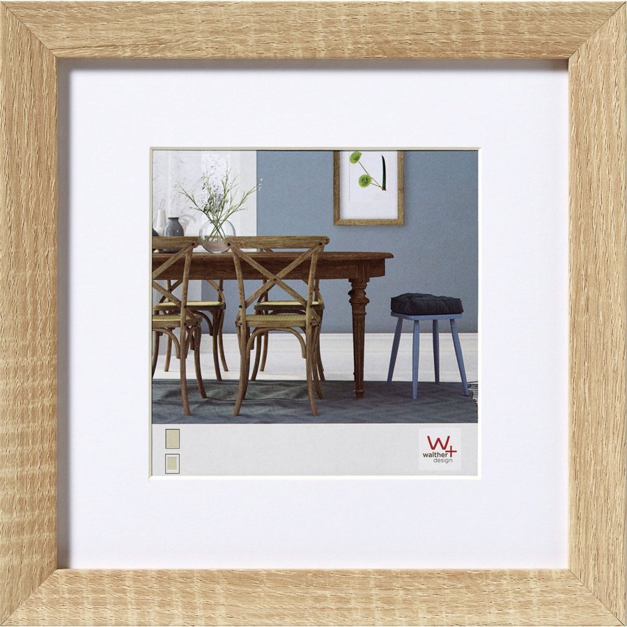 Walther Fiorito light oak 30x30 Wood incl. Passepartout EF330E #1