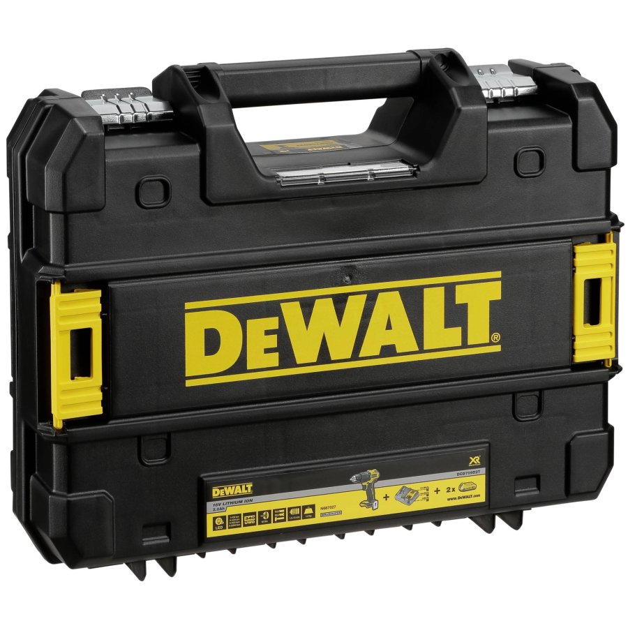 DeWalt DCD709D2T-QW Cordless Combi Drill 18V #4