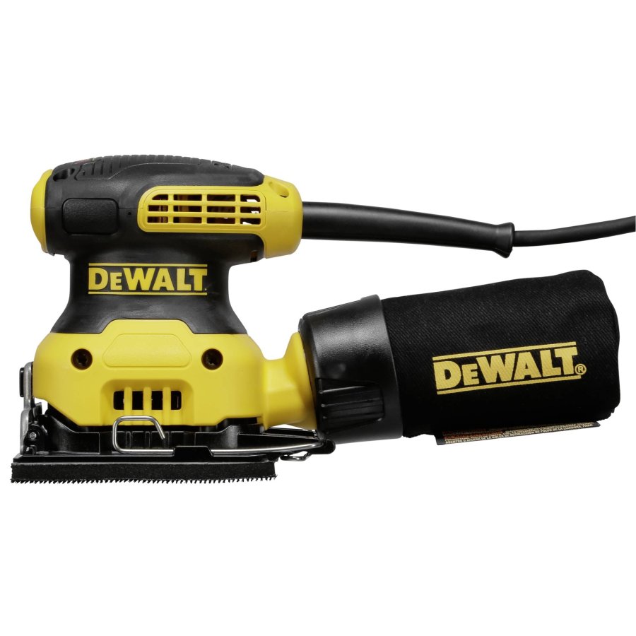 DeWALT DWE6411 transportabel slibemaskine Rystepudser 14000 OPM Sort, Gul #2