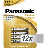 12x4 Panasonic Alkaline Power Micro AAA LR03 #1