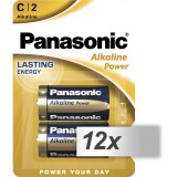 12x2 Panasonic Alkaline Power Baby C LR 14 #1