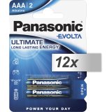 12x2 Panasonic Evolta LR 03 Micro                LR03EGE/2BP #1