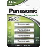 12x4 Panasonic Accu NiMH Mignon AA 2450 mAh Rechargeable Evolta #2